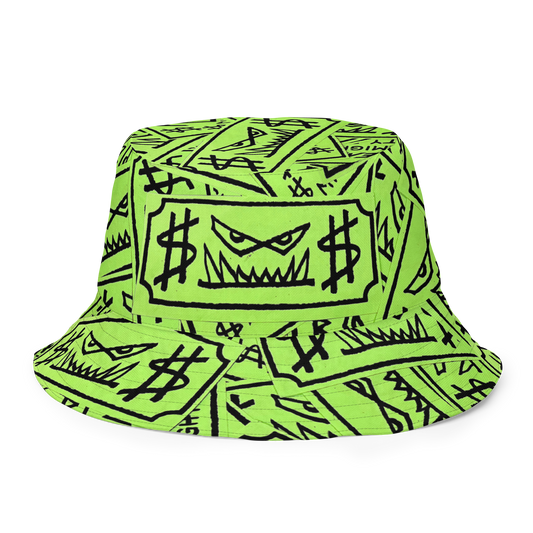 DOLLA BILLZ Reversible bucket hat